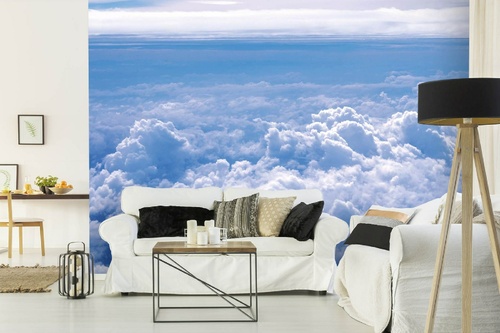 Vlies Fototapete - Über den Wolken 375 x 250 cm